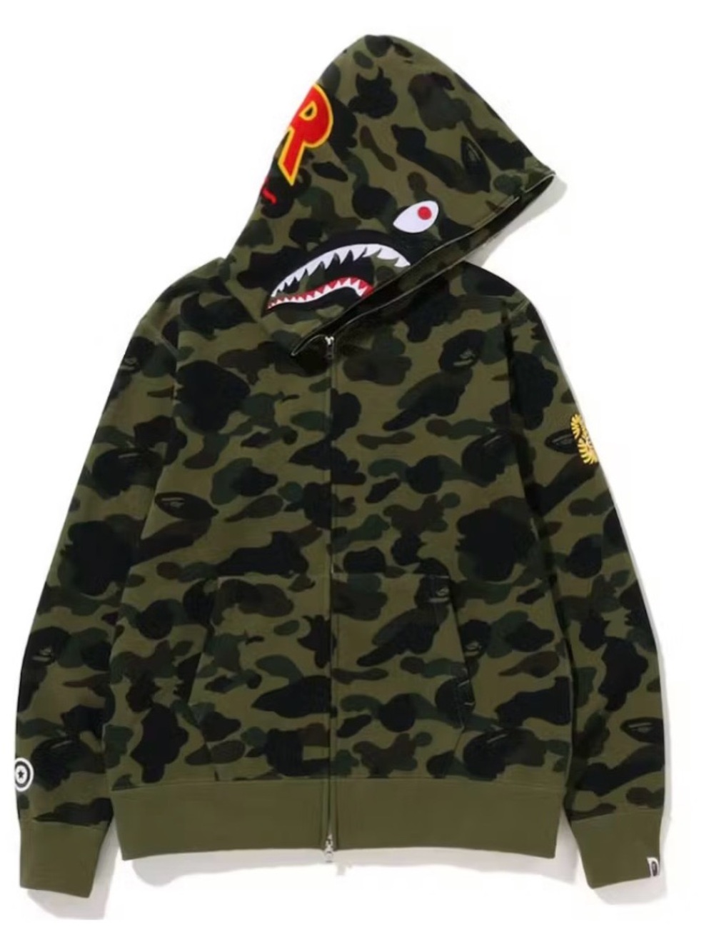 BAPE PONR Shark Zip Hoodie